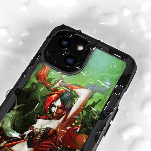 DC Comics Harley Quinn Suicide Squad Vol 1 Cover New 52 iPhone 15 Waterproof Case